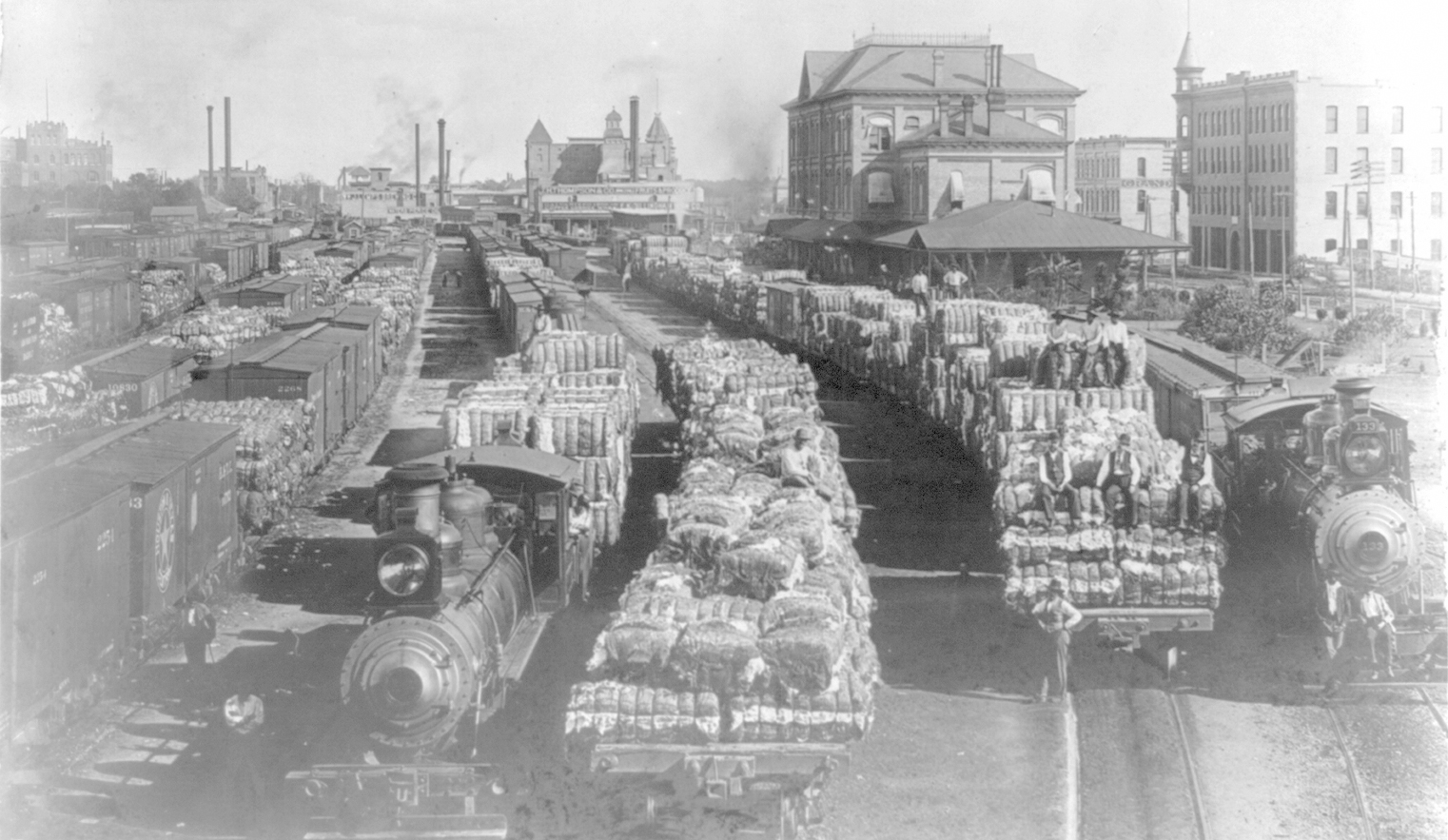 Guthrie Cotton Depot, Texas, undated
