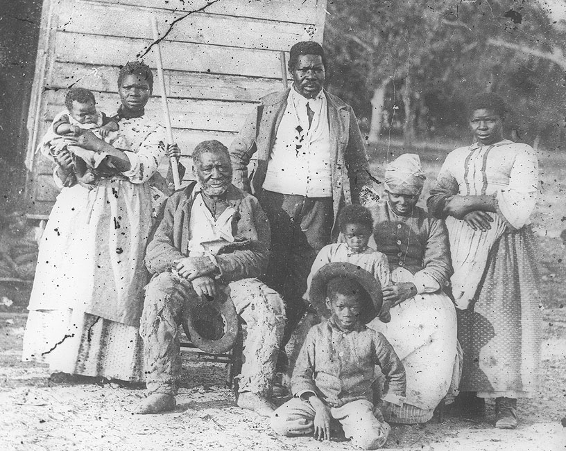 Five generations of an African-American Family, 1862