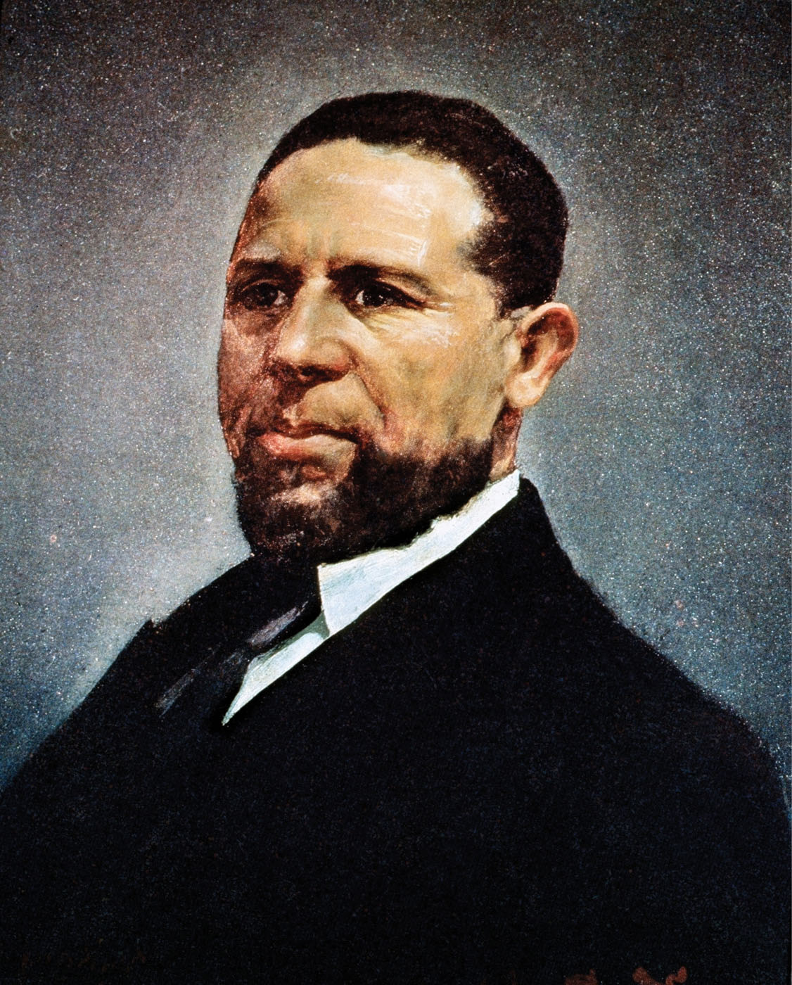 Hiram Revels, by Theodore Kaufmann, ca. 1870