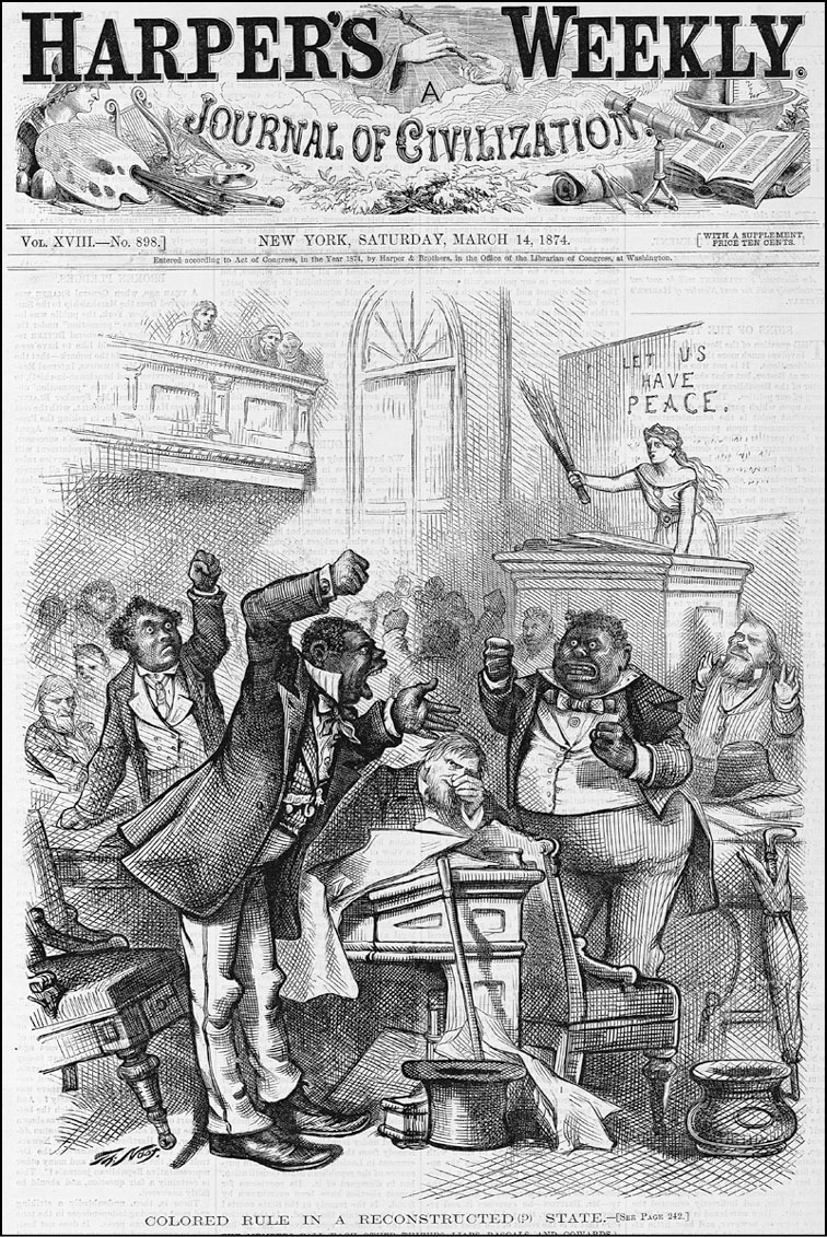 “Colored Rule in a Reconstructed (?) State” March 14, 1874