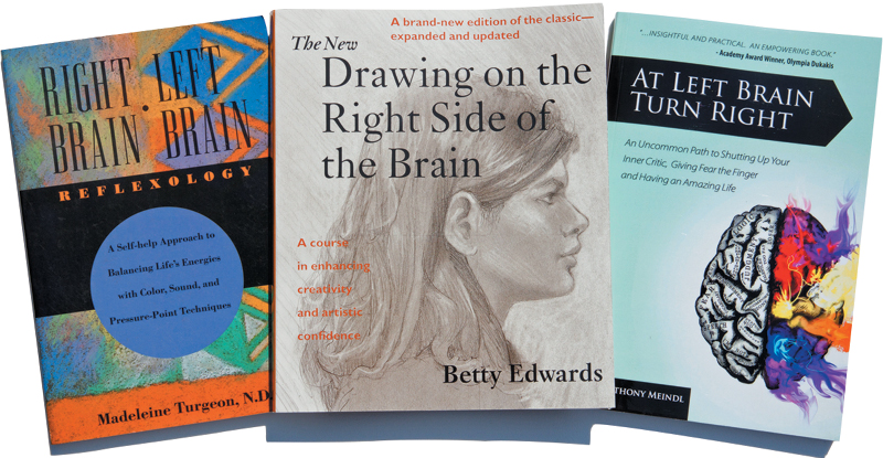 Picture of three books.