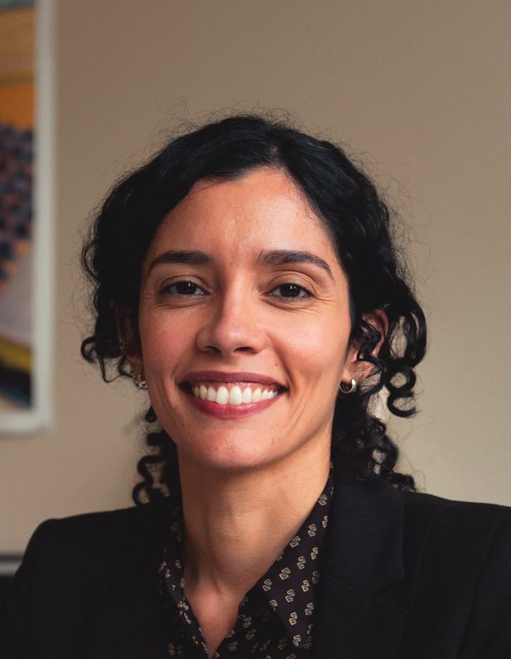 A photograph shows Gabriella Harari.