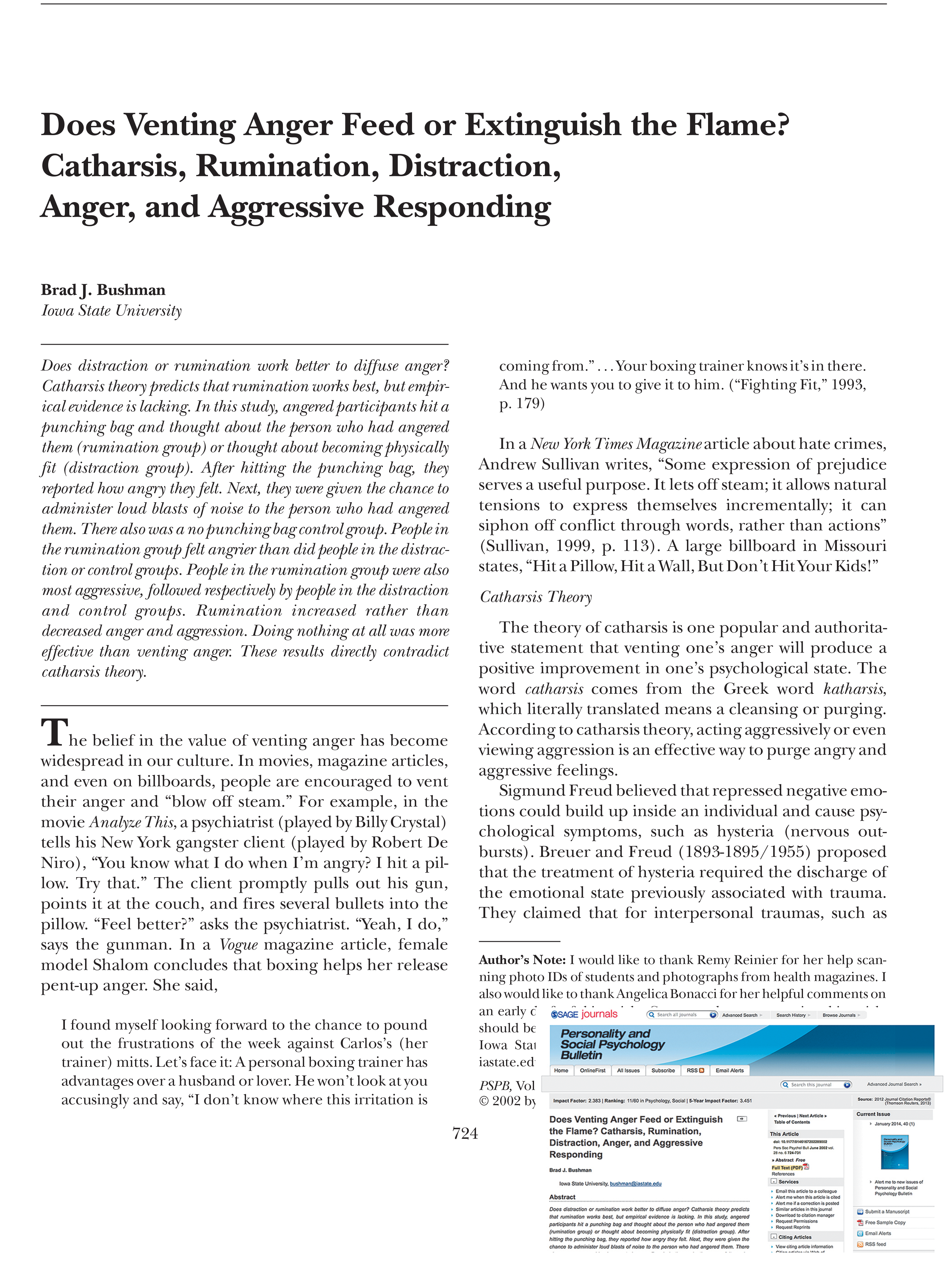 Finding and Reading the Research