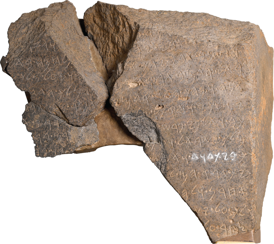 House of David An Aramaic inscription on a ninth-century BCE stele from Tel Dan in present-day Israel celebrates the victories of an Aramean king. It includes the words “House of David,” the earliest archaeological evidence of the Davidic dynasty.