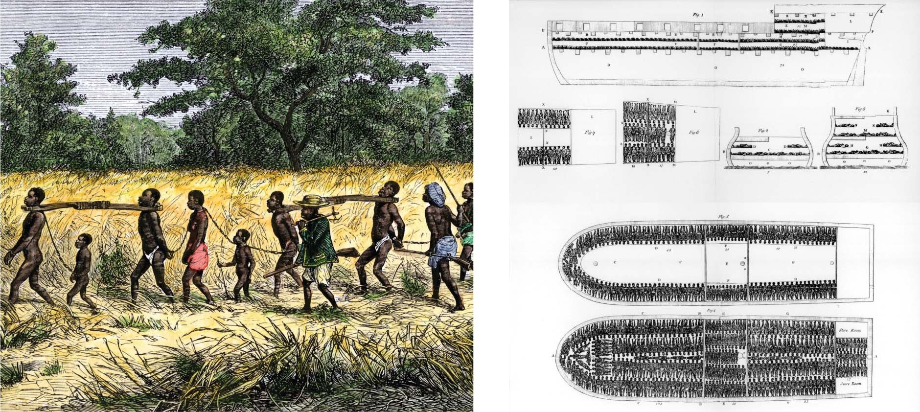 African Slave Trade Ships