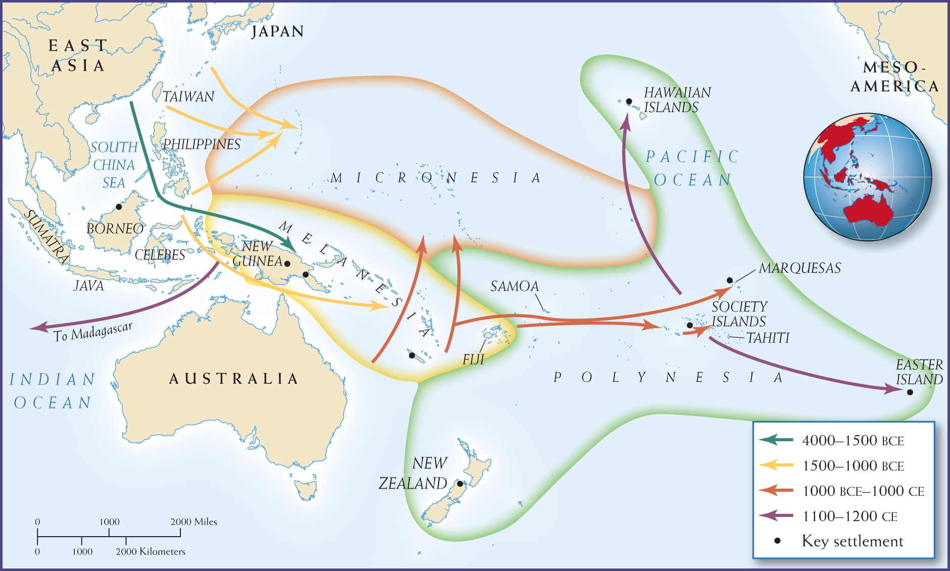 Map. 3.5 is titled “Austronesian Migrations.”