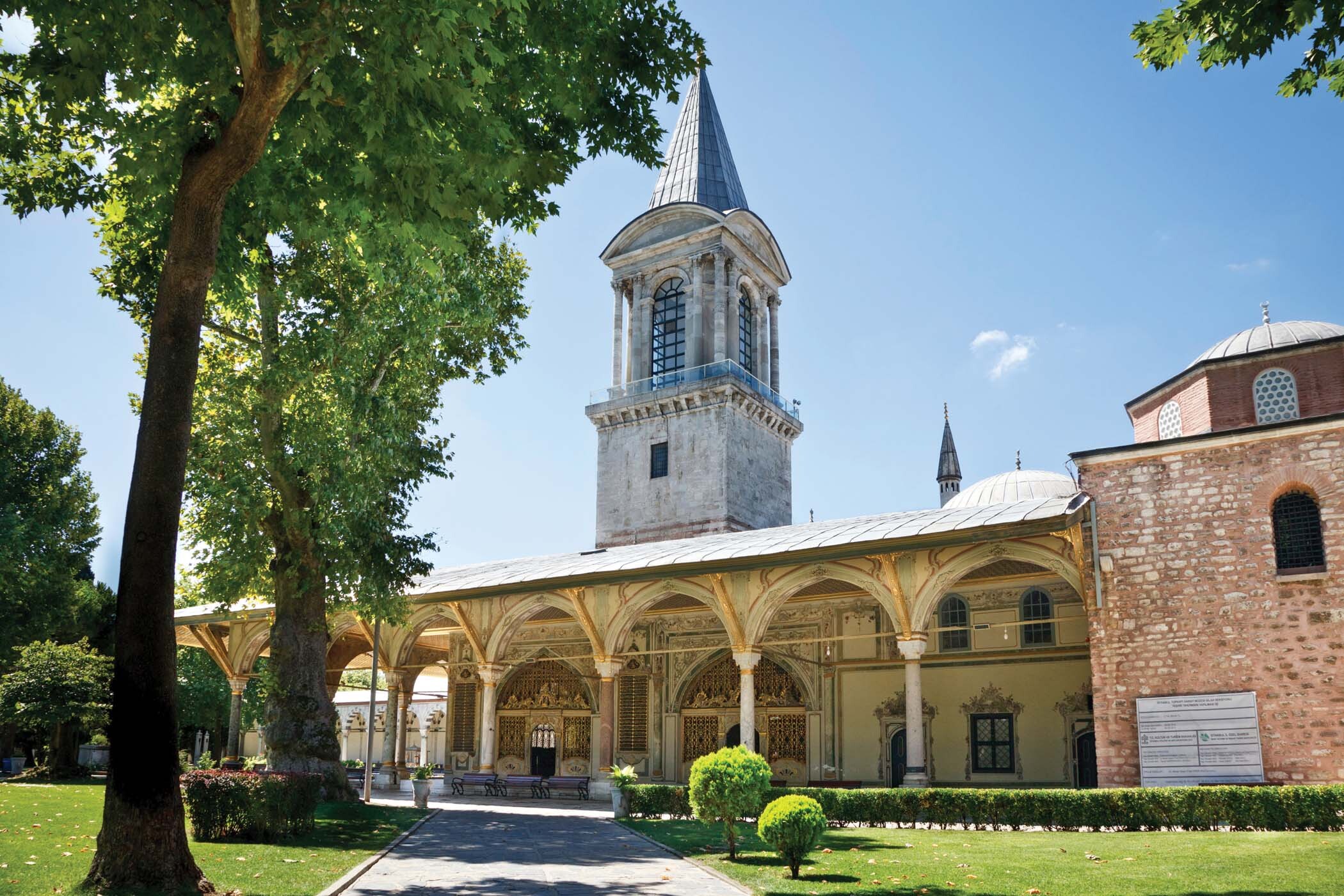 A photo of the Topkapi palace.