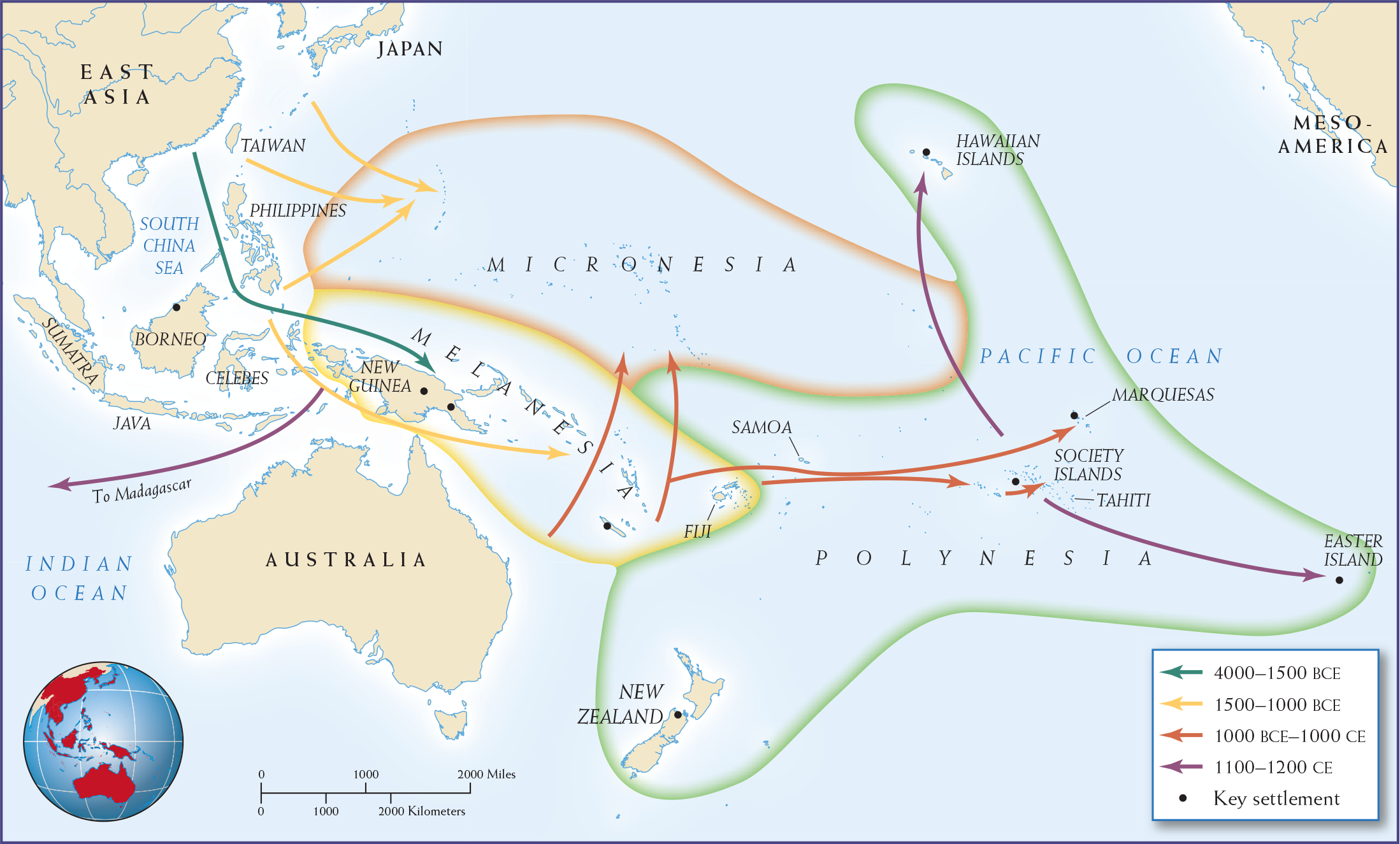 Map. 3.5 is titled “Austronesian Migrations.”