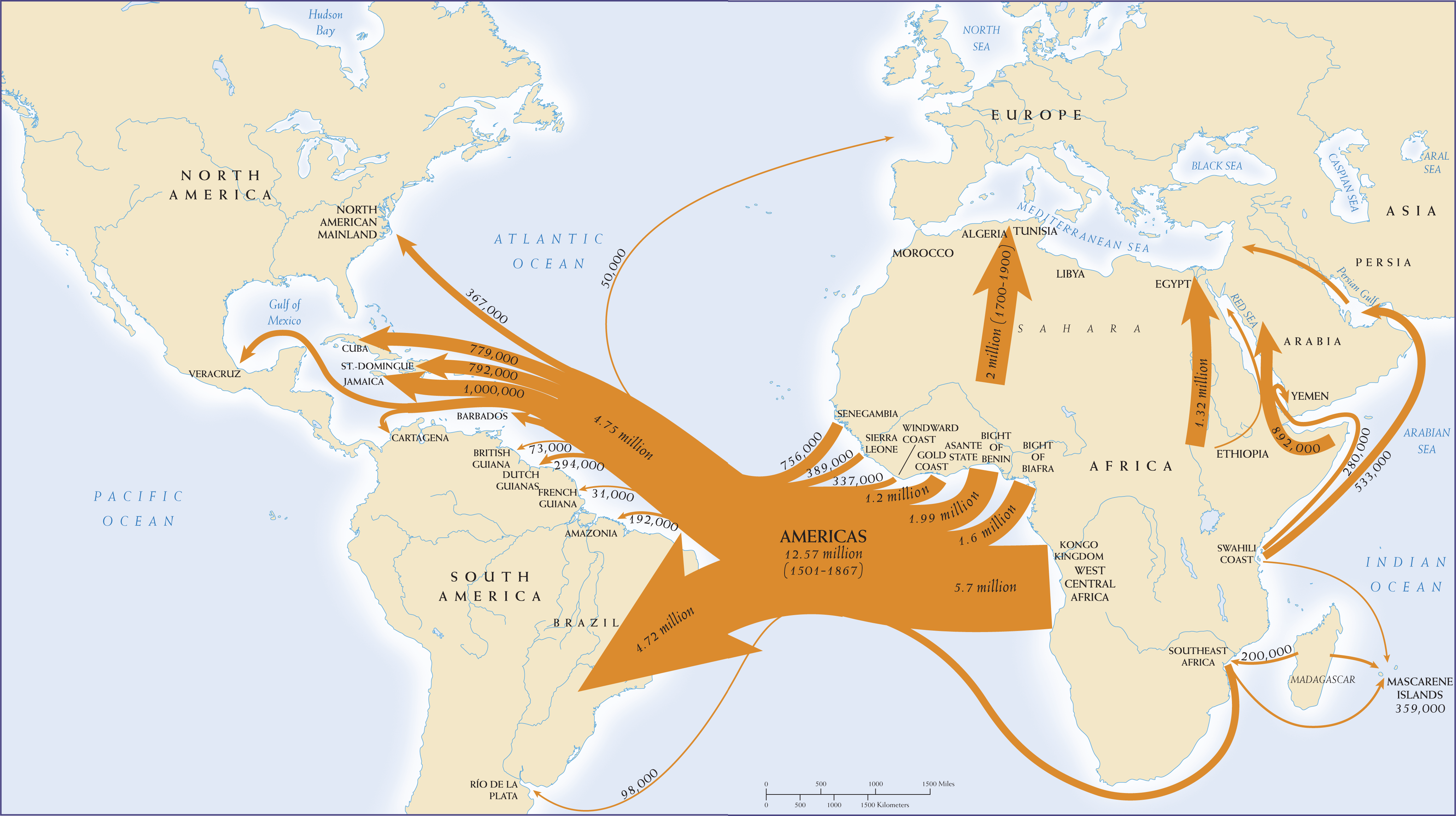Enslave Cornrow Map Routes The Slave Trade and Africa